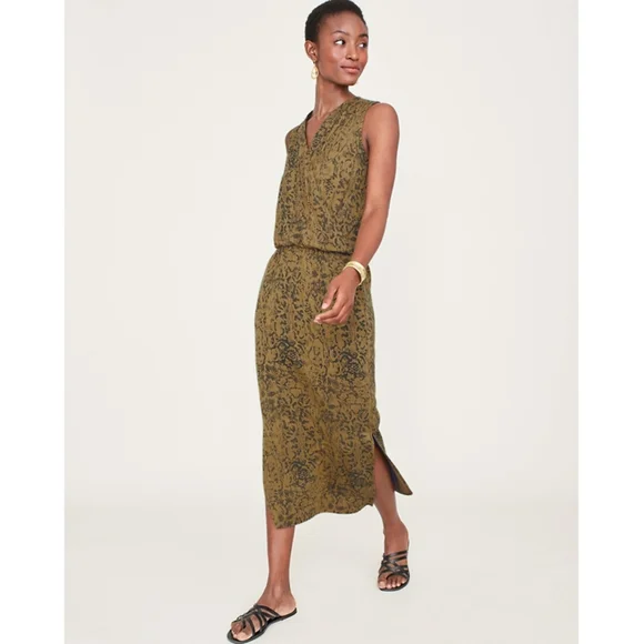 bronze snake brown dress CATALINA DRESS main image 0